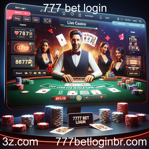 Cassino Ao Vivo: A Nova Fronteira dos Jogos Online no 777 Bet Login